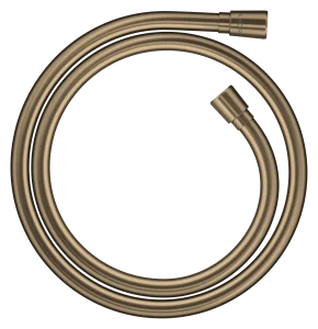 Axor Showersolutions Metal Effect Shower Hose 1.25 M With Conical Nuts Brushed Bronze