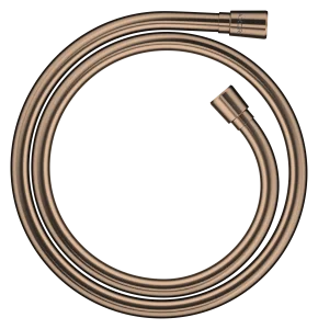 Axor Showersolutions Metal Effect Shower Hose 1.25 M With Conical Nuts Polished Red Gold