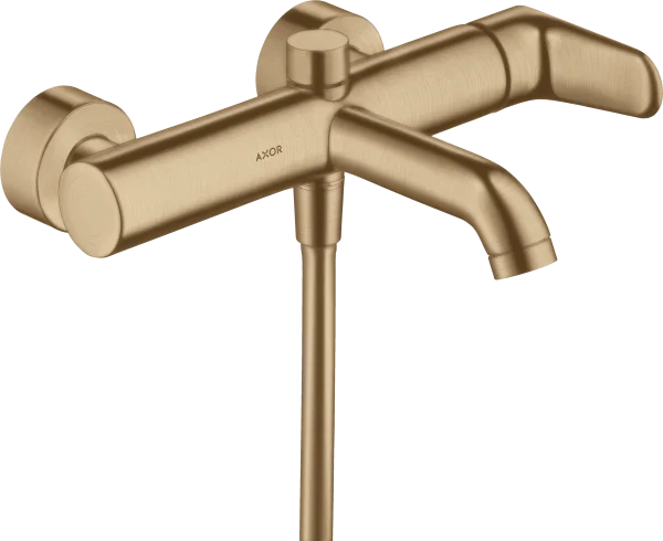 Axor Citterio M Single Lever Manual Bath Mixer For Exposed Installation Brushed Bronze
