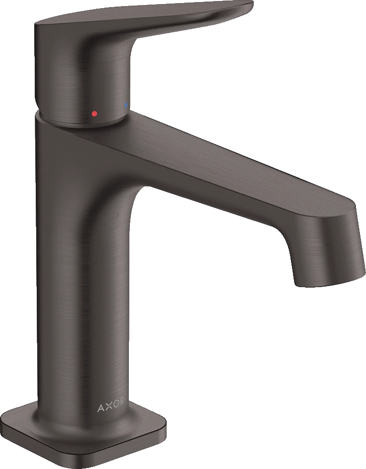 Axor Citterio M Single Lever Basin Mixer 100 With Waste Brushed Black Chrome