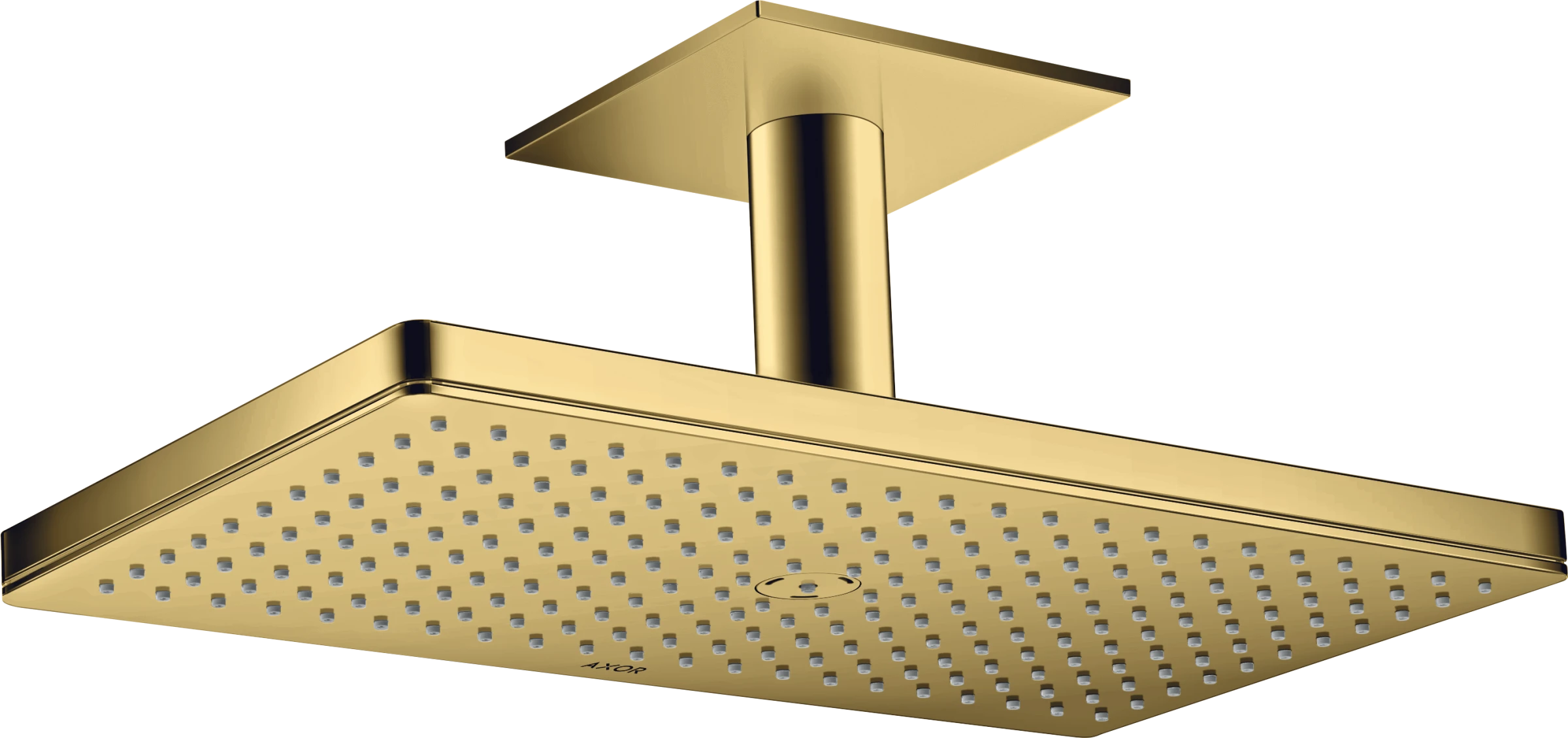 Axor Showersolutions Overhead Shower 460/300 1jet With Ceiling Connection Gold Polished