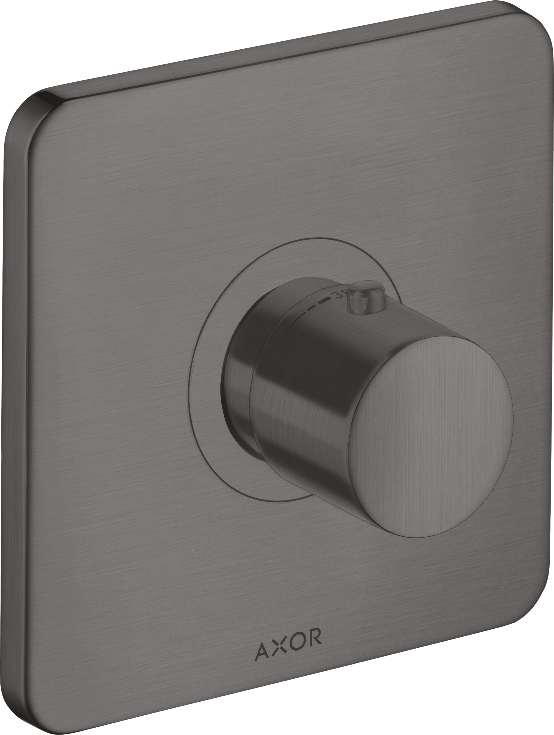 Axor Citterio M Thermostatic Mixer For Concealed Installation Brushed Black Chrome