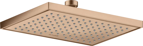 Axor Showersolutions Overhead Showers 283 X 265 X 91mm Rose Gold/gold - Brushed