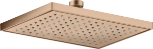 Axor Showersolutions Overhead Showers 283 X 265 X 91mm Rose Gold/gold - Brushed