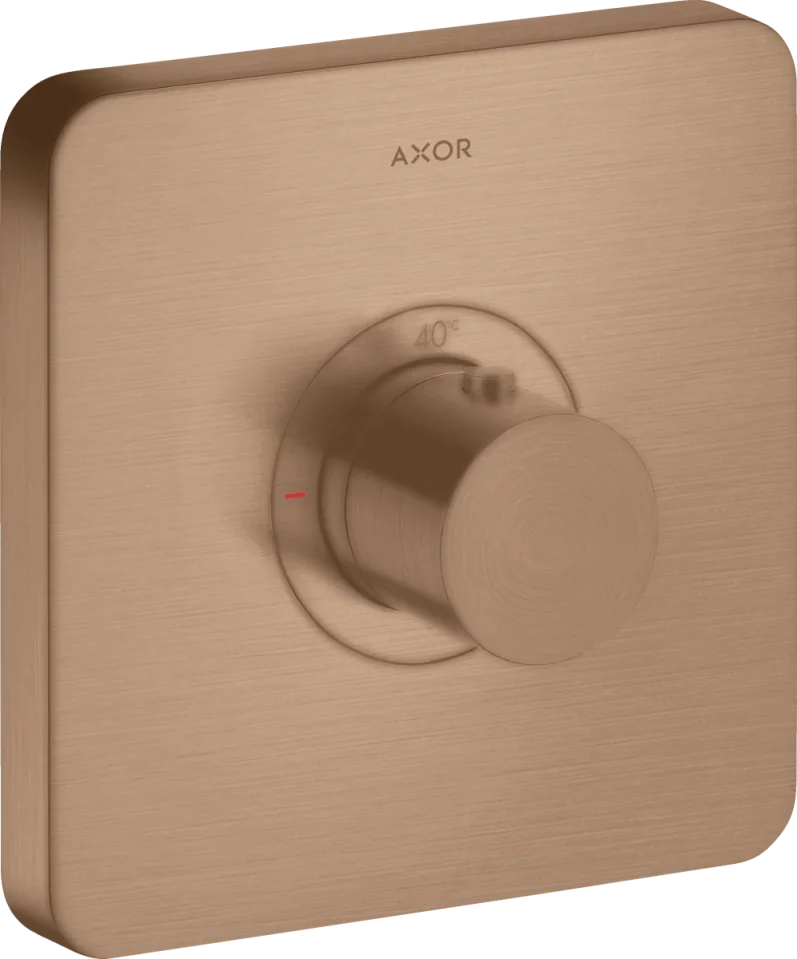 Axor Showerselect Thermostatic Mixer Highflow Softsquare For Concealed Installation product image - Image 1