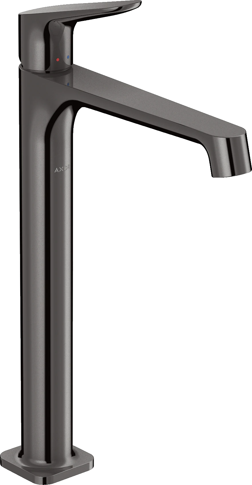 Axor Citterio M Single Lever Basin Mixer 250 For Wash Bowls Without Waste Polished Black Chrome
