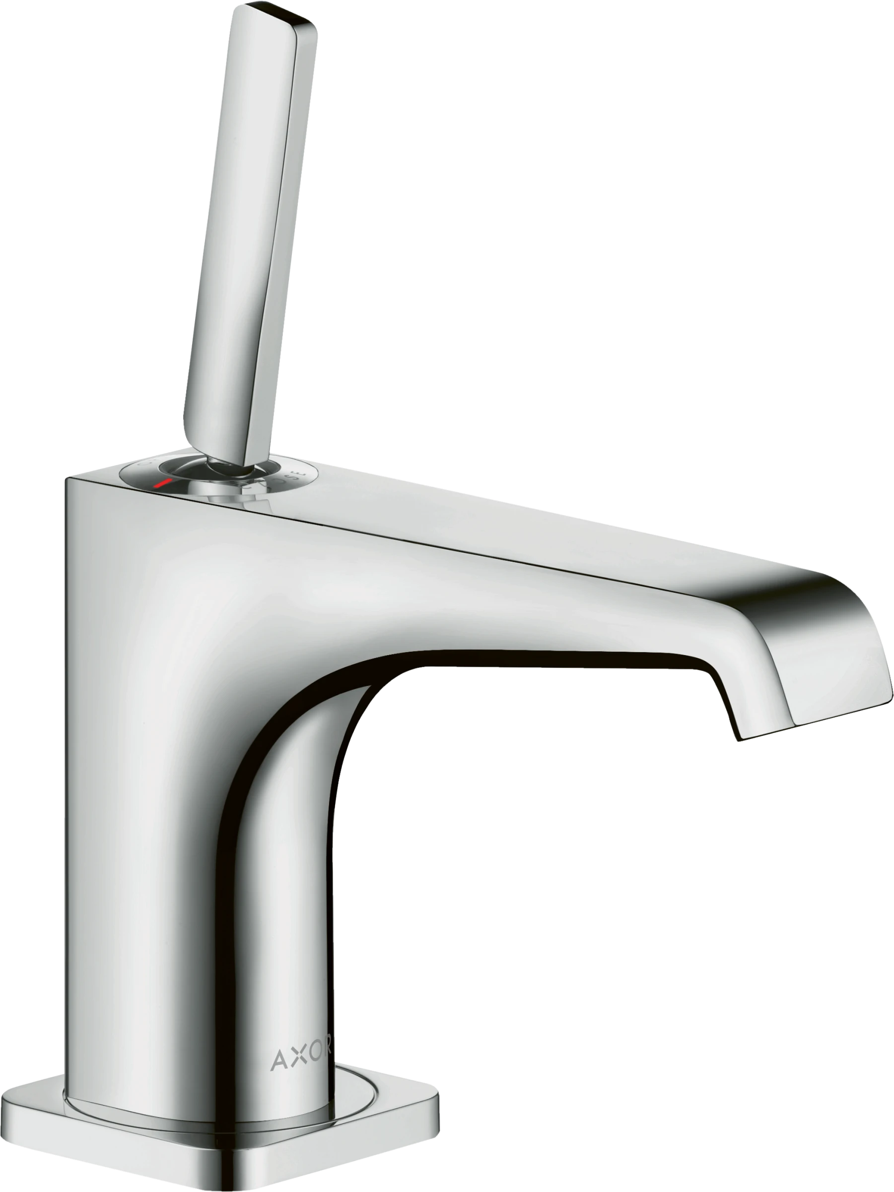 Axor Citterio E Pillar Tap 90 With Pin Handle Without Waste Chrome