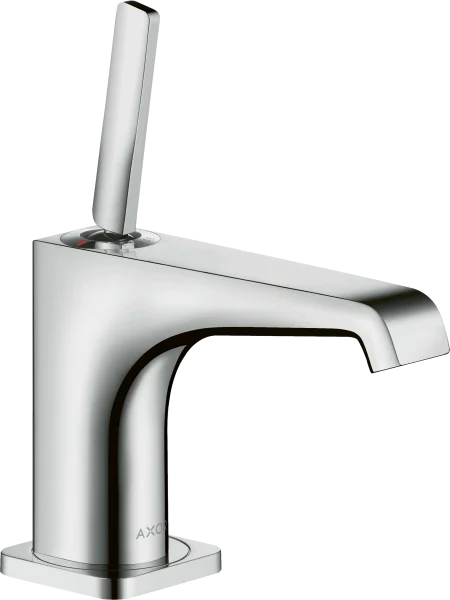 Axor Citterio E Pillar Tap 90 With Pin Handle Without Waste Chrome