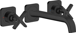 Axor Citterio E Manual Mixers 256 X 236 X 85mm Black - Matt