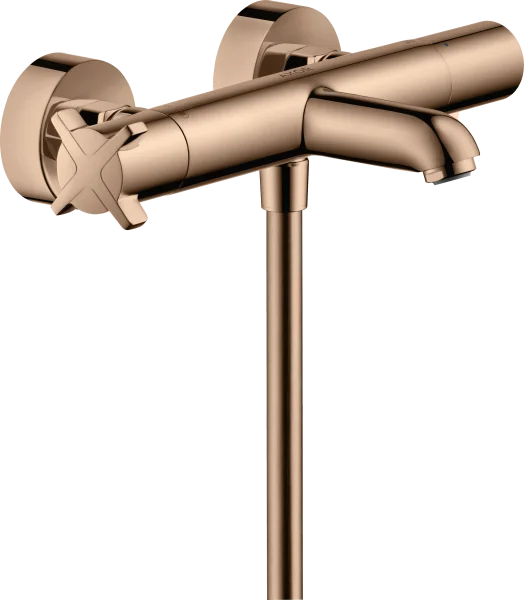 Axor Citterio E Thermostatic Bath Mixer For Exposed Installation Polished Red Gold