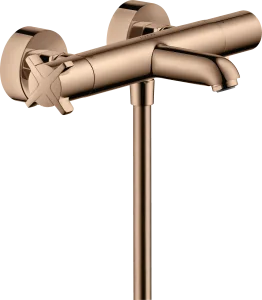 Axor Citterio E Thermostatic Bath Mixer For Exposed Installation Polished Red Gold