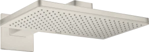 Axor Showersolutions Overhead Shower 460/300 1jet With Shower Arm And Square Escutcheon Stainless Steel