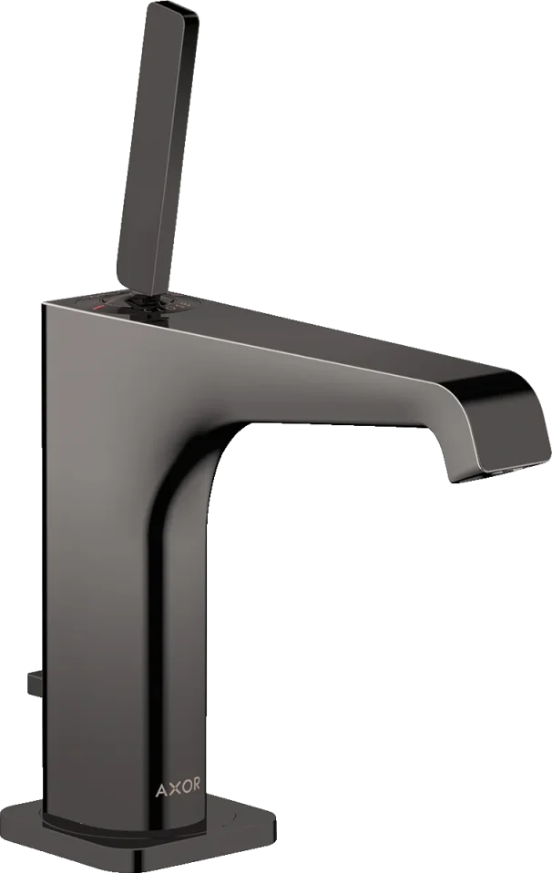 Axor Citterio E Single Lever Basin Mixer 130 With Pin Handle And Pop-up Waste product image - Image 1