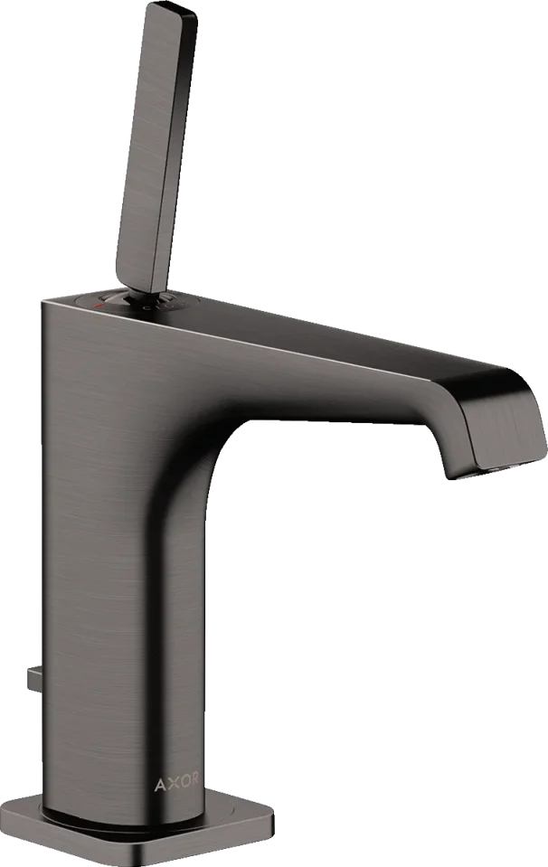 Axor Citterio E Single Lever Basin Mixer 130 With Pin Handle And Pop-up Waste product image - Image 1