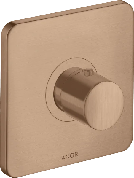 Axor Citterio M Thermostatic Mixer Highflow For Concealed Installation Brushed Red Gold