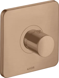 Axor Citterio M Thermostatic Mixer Highflow For Concealed Installation Brushed Red Gold