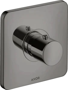 Axor Citterio M Thermostatic Mixer Highflow For Concealed Installation Polished Black Chrome