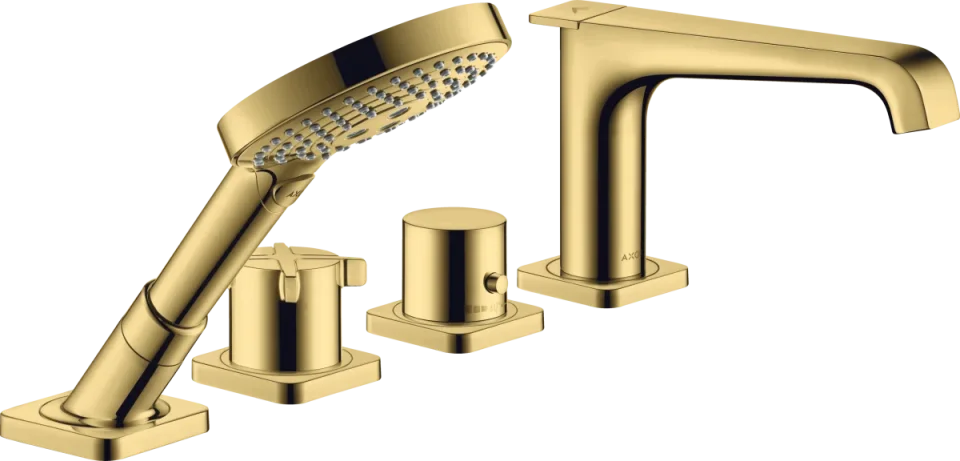 Axor Citterio E 4-hole Tile Mounted Thermostatic Bath Mixer product image - Image 1