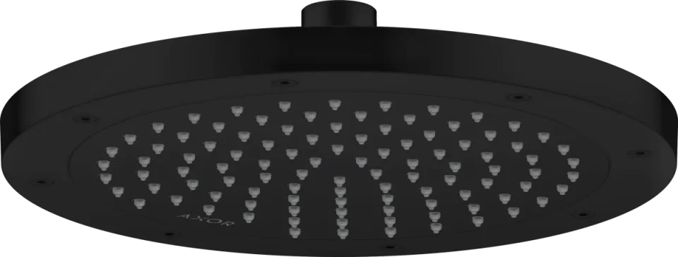 Axor Showersolutions Overhead Showers 283 X 265 X 91mm Black - Matt product image - Image 1