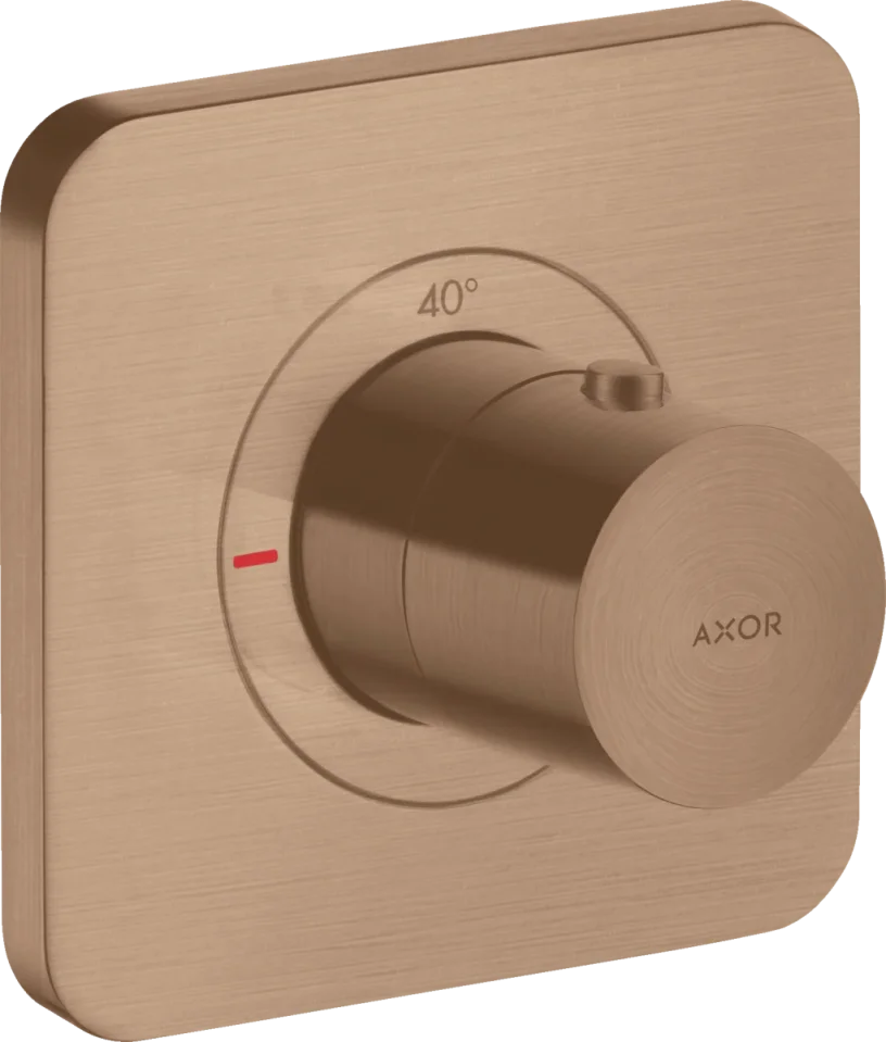 Axor Citterio E Thermostatic Mixer 120/120 For Concealed Installation product image - Image 1
