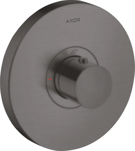 Axor Showerselect Thermostatic Mixer Highflow Round For Concealed Installation Brushed Black Chrome