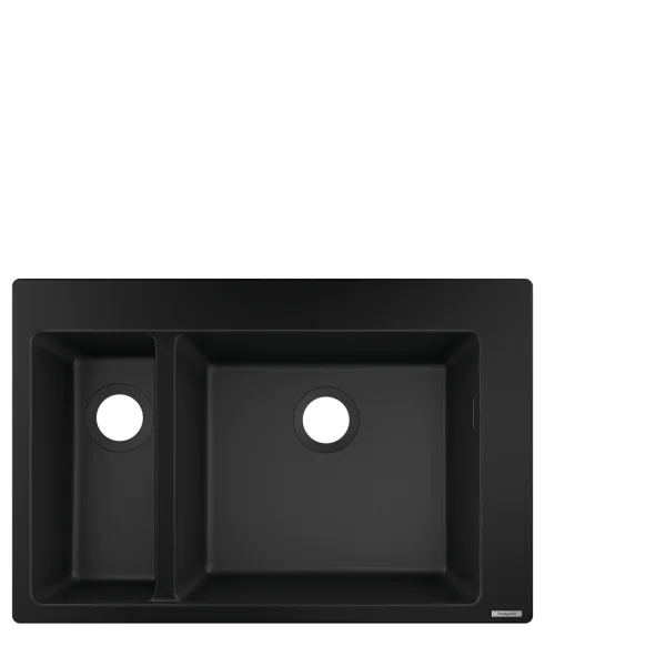 Hansgrohe S51 S510-f635 Built-in Sink 180/450 Black