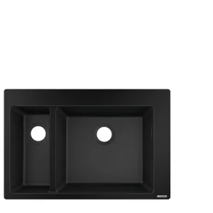 Hansgrohe S51 S510-f635 Built-in Sink 180/450 Black
