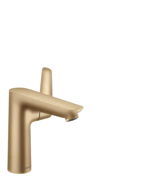 Hansgrohe Talis E Single Lever Basin Mixer 150 With Pop-up Waste Brushed Bronze