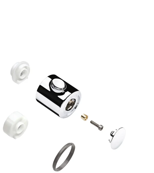 Hansgrohe Handle For Ecostat 1001 Sl Thermostatic Mixer For Exposed Installation Chrome
