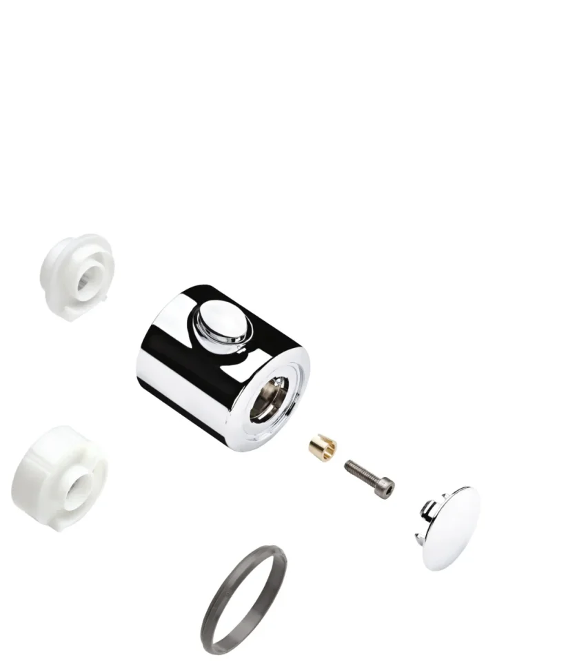 Hansgrohe Handle For Ecostat 1001 Sl Thermostatic Mixer For Exposed Installation Chrome product image - Image 1