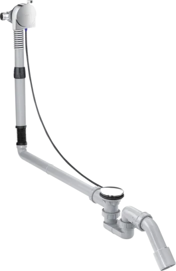 Axor Complete Set Bath Filler, Waste And Overflow Set For Special Bath Tubs Chrome product image - Image 1
