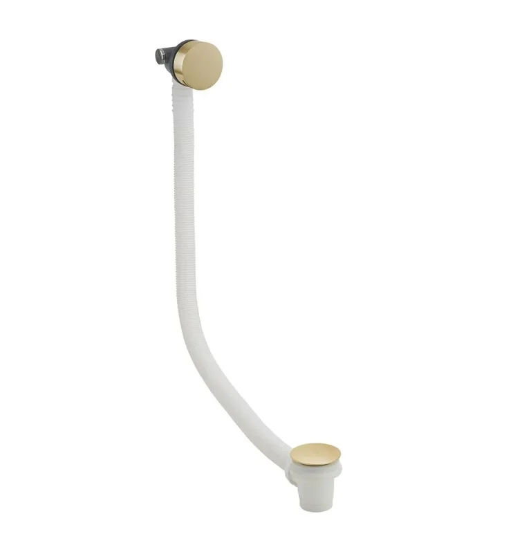 Crosswater Bath Click Clack Waste & Filler Brushed Brass product image - Image 1