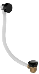 Just Taps Vos Click Clack Bath Filler Matt Black
