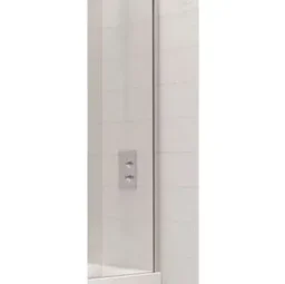 Kudos Ultimate Bathscreen Wall Post Kit - Chrome product image - Image 1