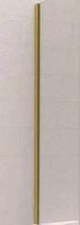 Kudos Ultimate Bathscreen Wall Post Kit - Brushed Brass