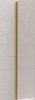 Kudos Ultimate Bathscreen Wall Post Kit - Brushed Brass