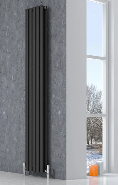 Reina Neva Designer Radiator - 550 X 1180 Single Anthracite