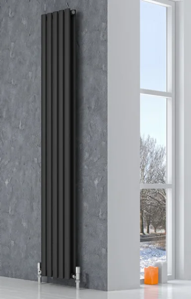 Reina Neva Designer Radiator - 550 X 1180 Single Anthracite