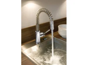 Vado Eli Mono Kitchen Mixer Single Lever Deck Mounted With Swivel Spout With Pull-out Spout Chrome
