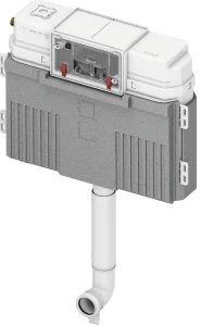 Tece Concealed Cistern, Front Actuation Only, Brackets, H1120