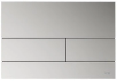 Tece Square Dual Flush, Metal, Polished Chrome