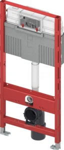 Tece Professional Wc Cistern Frame, Front And Top Actuation H820
