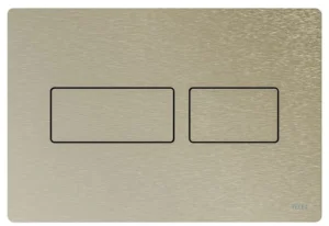 Tece Solid Dual Flush, Brushed Nickel New