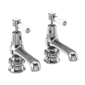 Burlingtonqt Bath Taps (no Heads) Chrome