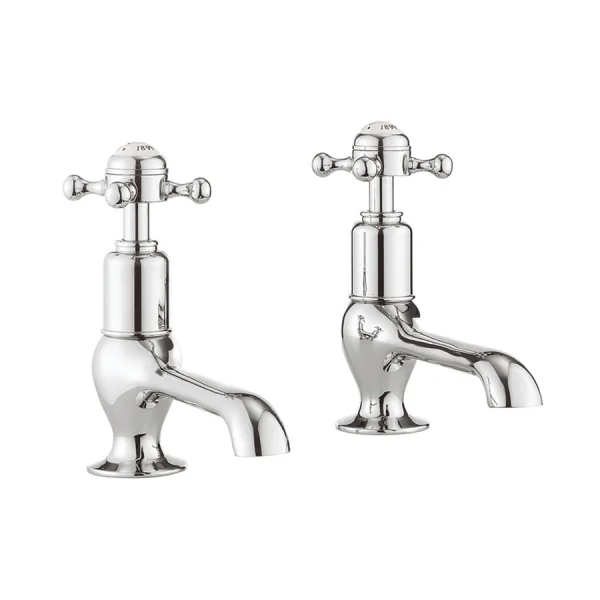 Crosswater Belgravia Crosshead Long Nose Basin Tap No Waste Deck Mounted Chrome
