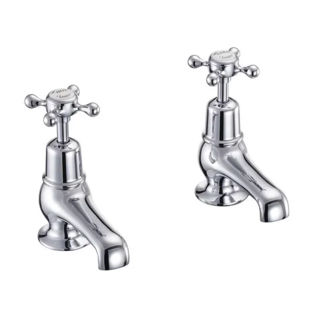 Burlington Claremont Tap Handles (pair) Chrome product image - Image 1