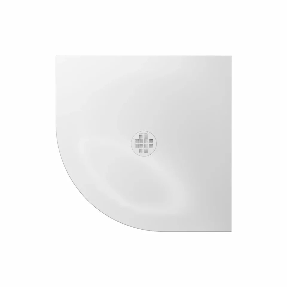 Crosswater Creo Quadrant Shower Tray 800x800 25mm White product image - Image 1