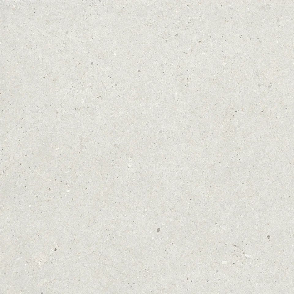 European Tiles Stone Grain White 60 X 60 Rectified Matte Tile STOCK detail view - Image 6