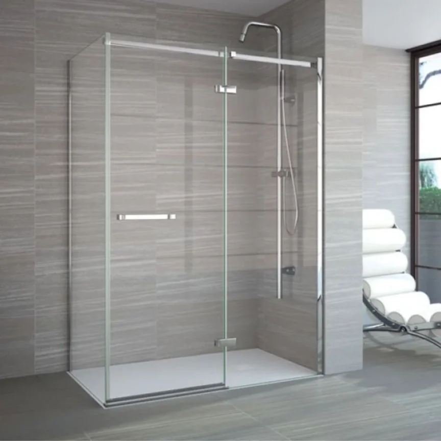 Hinge Shower Door with Side Panel