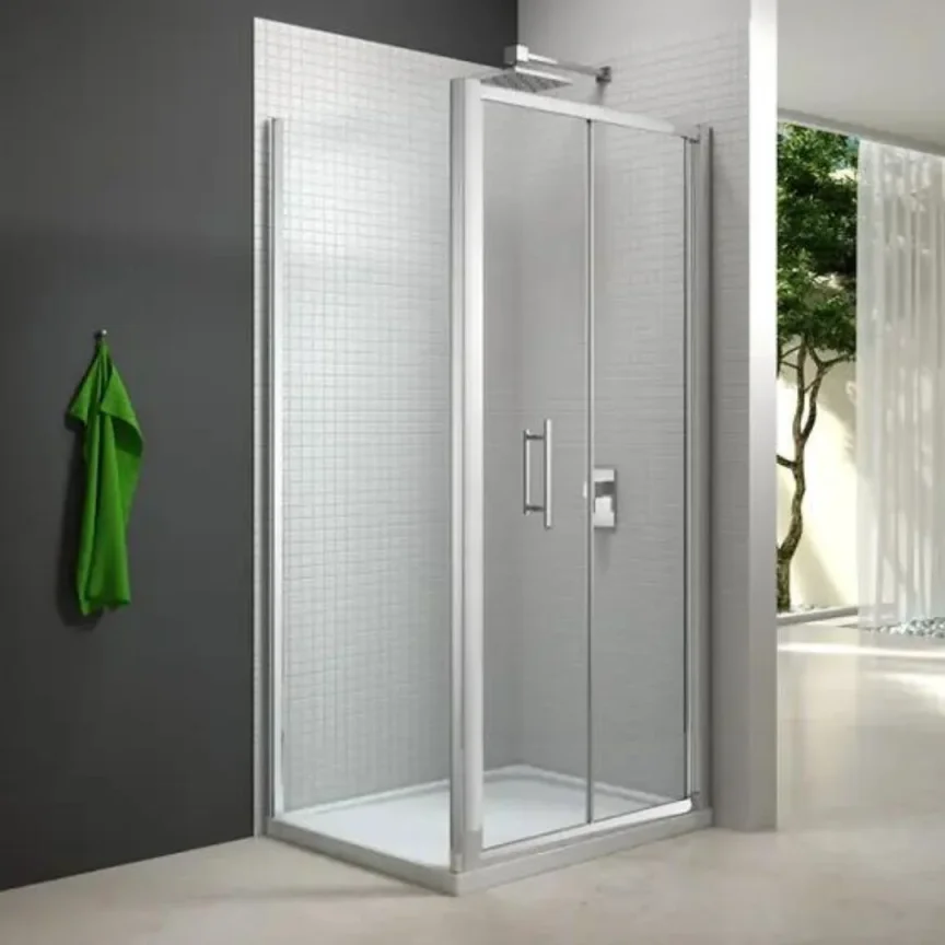 Infold & Bifold Shower Doors with Side Panel